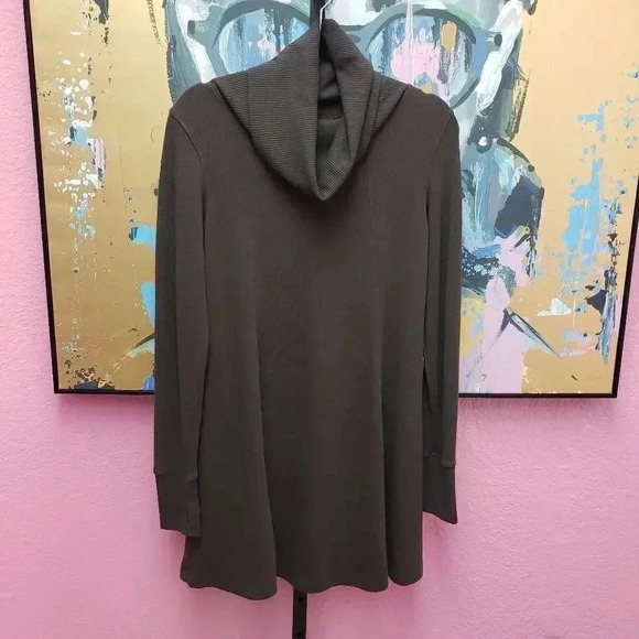 CAbi #596 Brown Turtleneck Swing Dress Size M - Picture 1 of 6